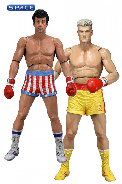 Set of 2: Rocky Balboa and Ivan Drago (Rocky Series 2)