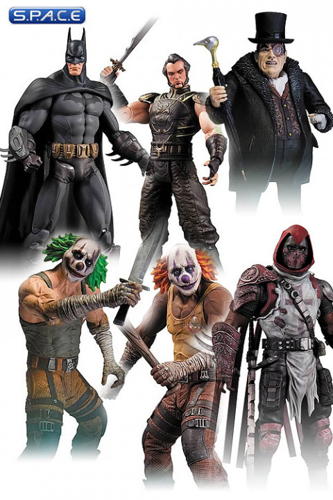 Complete Set of 6: Arkham City Series 3 (Batman)