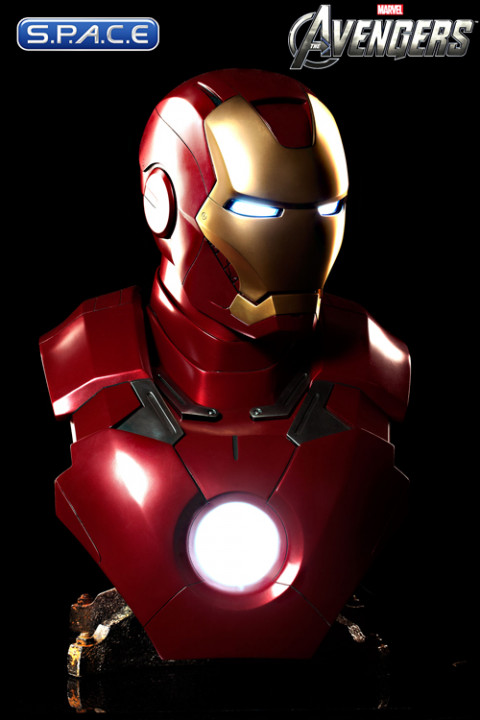 1:1 Iron Man Mark VII Life-Size Bust (The Avengers)