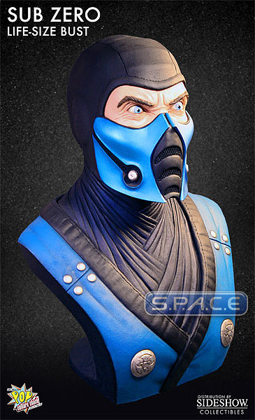 1:1 Sub-Zero Life-Size Bust (Mortal Kombat)