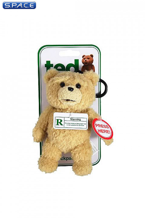 Ted Backpack Clip with Sound (ted)
