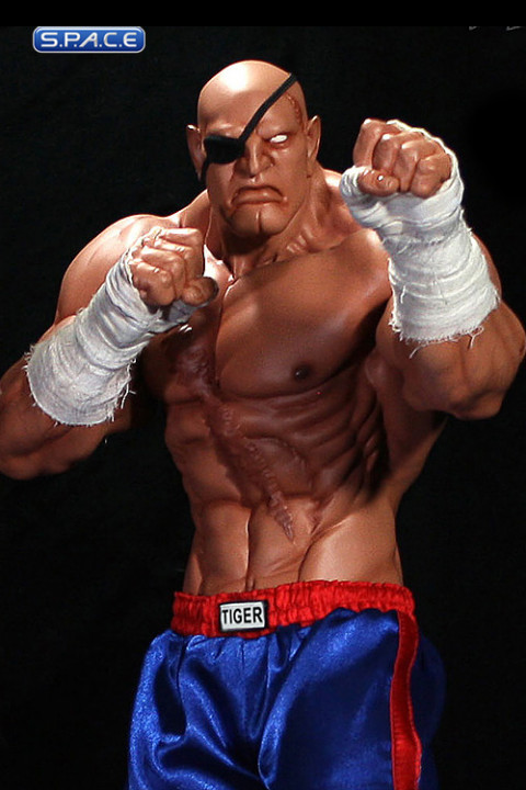 Sagat Statue (Super Street Fighter 4)