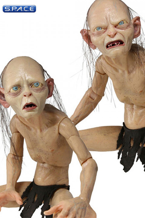 Lord of the Rings Gollum and Smeagol 1:4 Scale Figures