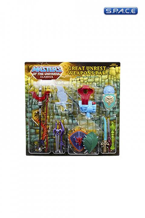 Weapons Pak: Great Unrest (MOTU Classics)