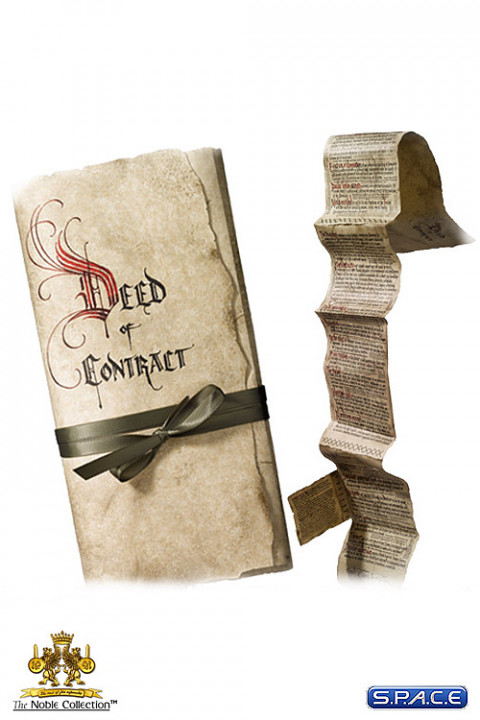 Deed of Contract full size Replica (The Hobbit - AUJ)