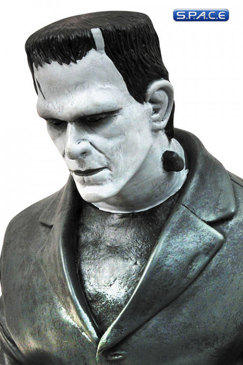 Frankenstein Black & White Bust Bank (Universal Monsters)