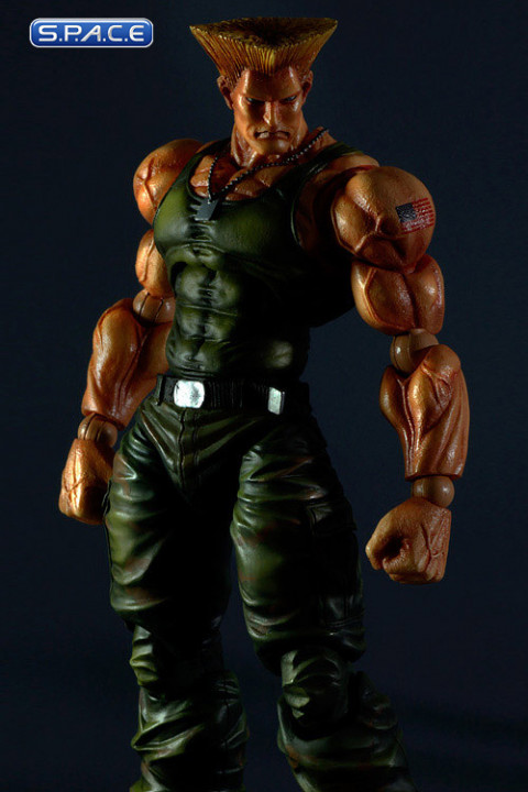 Guile from Super Street Fighter 4 (Play Arts Kai)