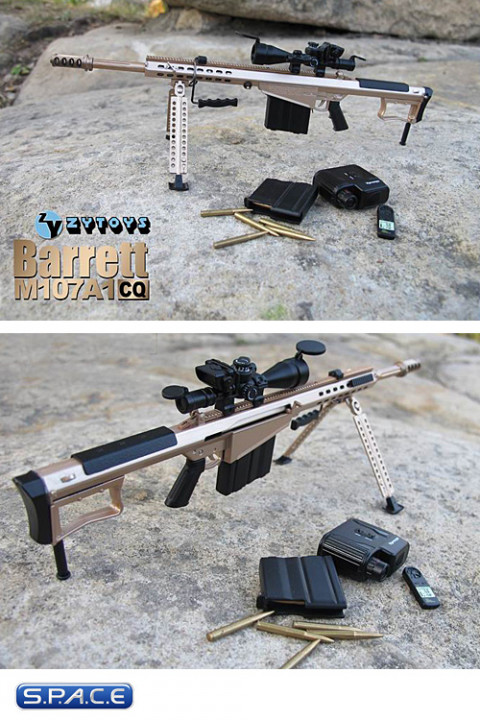 1/6 Scale Sniper Rifle Barrett M107A1 Set C