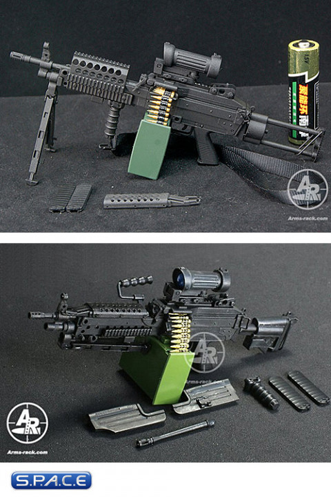 1/6 Scale MK46 Machine Gun (black)