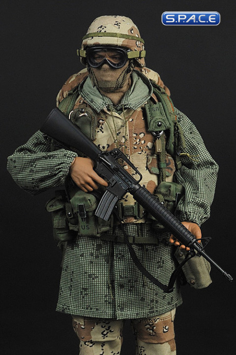 1/6 Scale USMC 1st Battalion 2nd Marine Division Operation Desert Saber Kuwait 1991