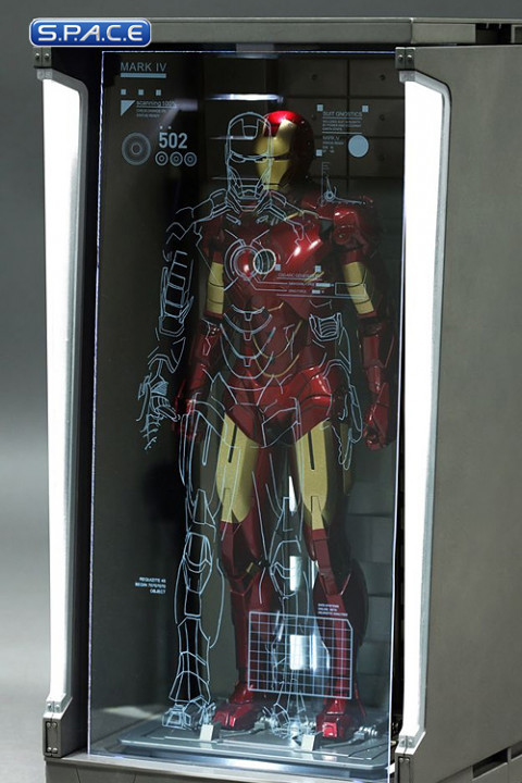 Set of 4: 1/6 Scale Hall of Armor DS001B (Iron Man 3)