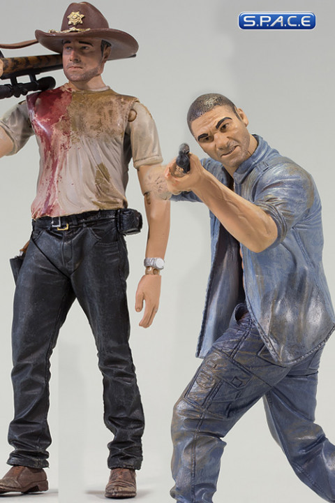 2er Satz: Deputy Rick Grimes and Shane Walsh (The Walking Dead - TV Series 2)