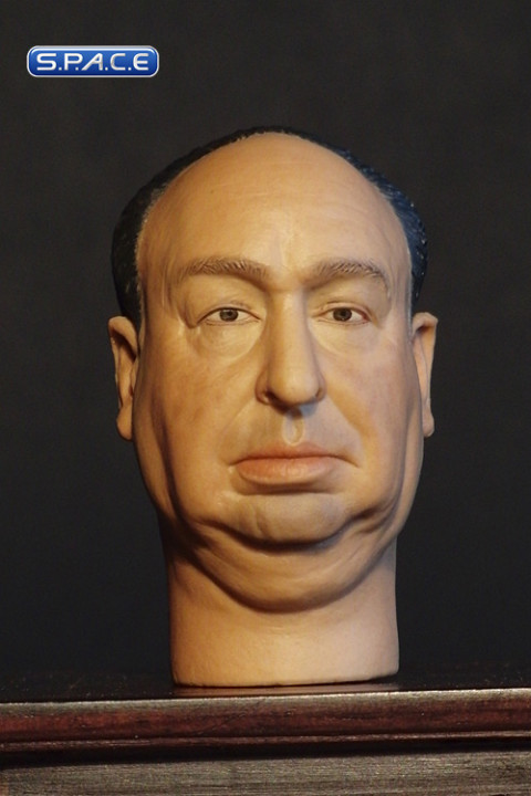 1/6 Scale Alfred Hitchcock Head Sculpt (Head Play)