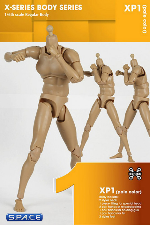 1/6 Scale Regular Body - Pale Color XP1 (X-Series Body)