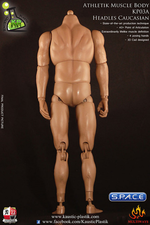 その他 KAUSTIC PLASTIK 1/6 MUSCLE BODY KP03B ULTIMATE 1/6 SCALE SILICONE BODY FOR ACTION FIGURES by Kaustic