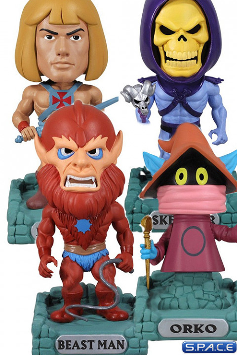 4er Satz: MOTU Wacky Wobbler (Masters of the Universe)