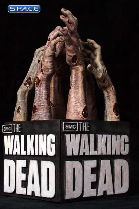 The Walking Dead Logo Bookends