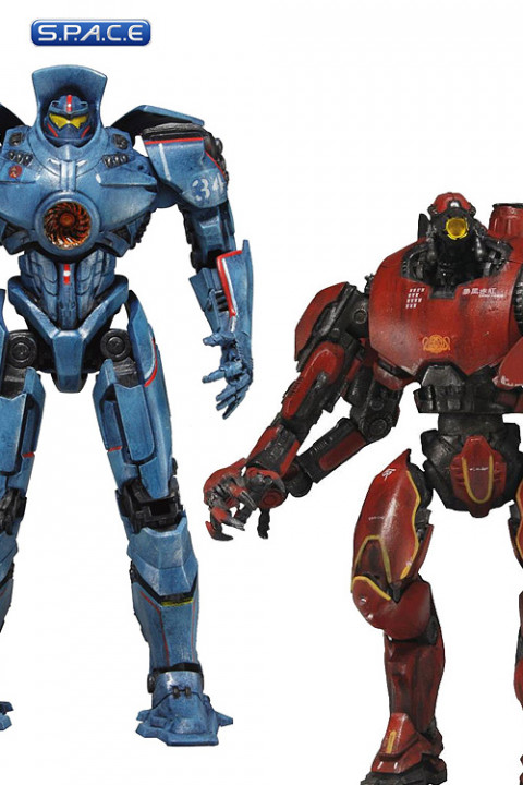 Set of 2: Gypsy Danger and Crimson Typhoon (Pacific Rim)