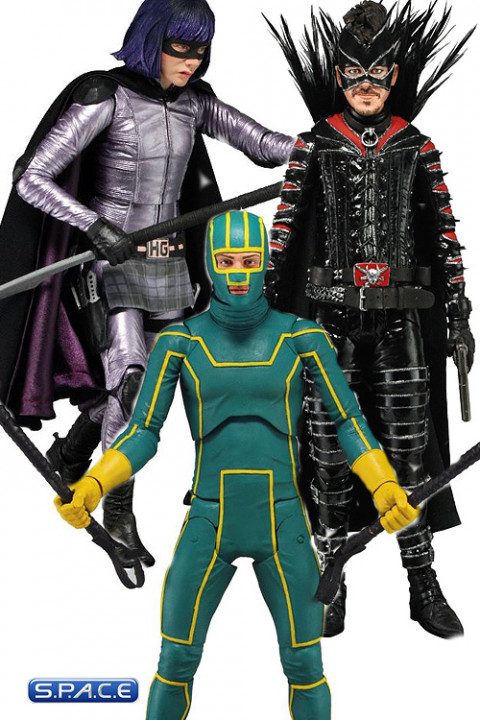 3er Komplettsatz: Kick-Ass 2 Series 1