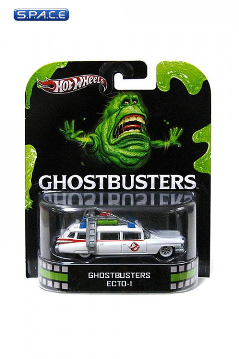 1:64 Ecto-1 Hot Wheels X8919 Retro Entertainment (Ghostbusters)