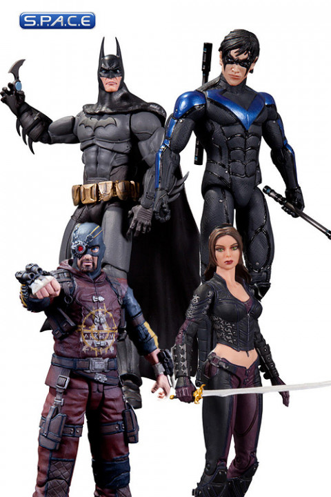 Complete Set of 4: Arkham City Series 4 (Batman)