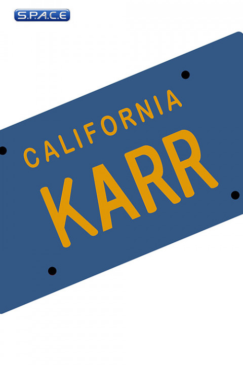 1:1 KARR License Plate Life-Size Replica (Knight Rider)