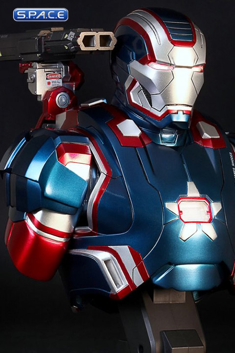 1/4 Scale Iron Patriot Bust (Iron Man 3)