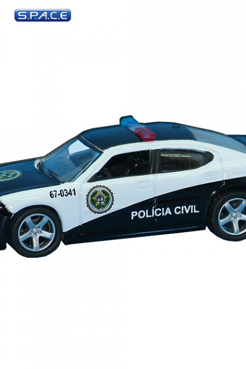 1:64 Scale Rio Police Dodge Charger Die Cast (Fast & Furious)