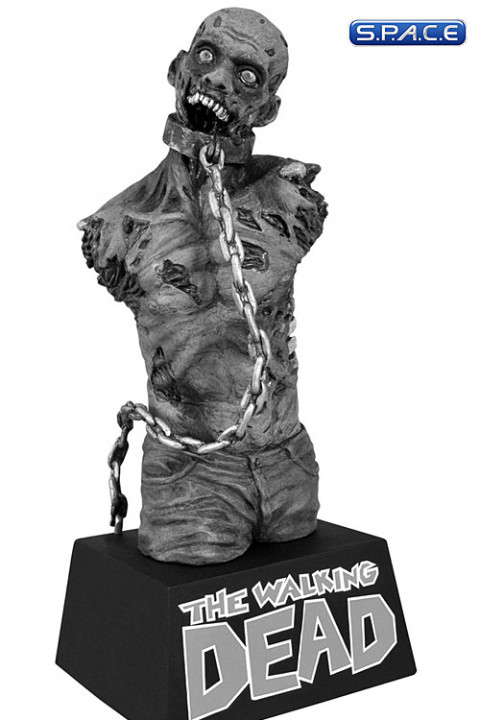 Zombie #2 black & white Bust Bank (The Walking Dead)