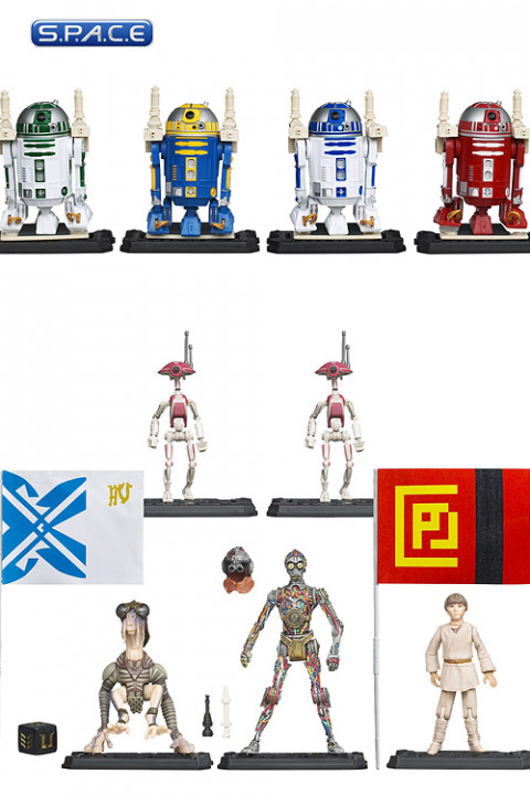 2er Satz: Royal Starship Droids & Mos Espa Arena Battle Packs (Star Wars)