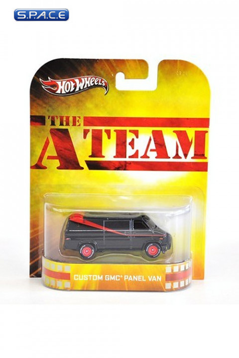 1:64 Custom GMC Panel Van Hot Wheels X8909 Retro Entertainment (The A-Team)