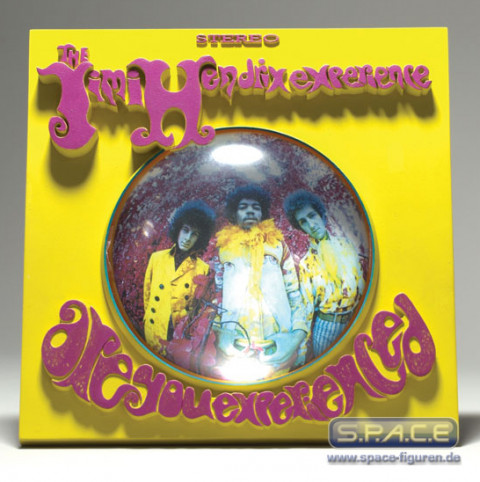 3D Album Cover: Jimi Hendrix Are You Experience