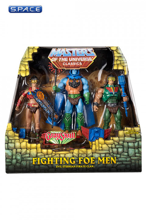 Fighting Foe Men 3-Pack - Evil Eternian Pirate Clan (MOTU Classics)