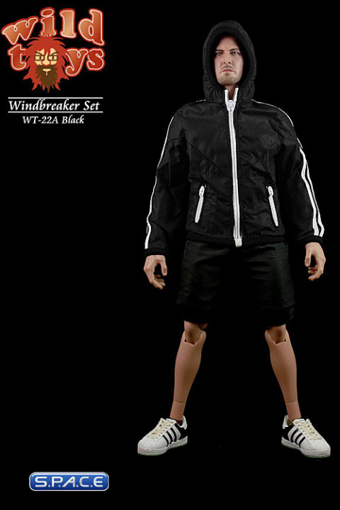 1/6 Scale Windbreaker Set (Black)