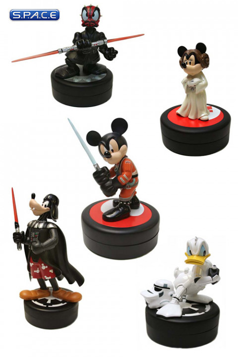 Set of 5: Star Wars Disney Statues (2011)