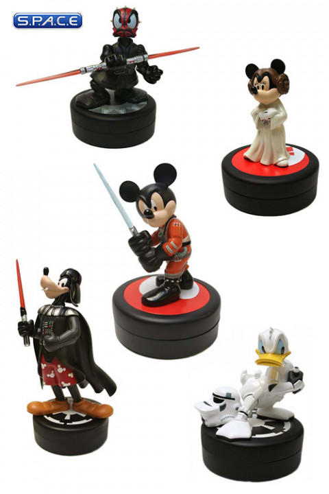 5er Satz: Star Wars Disney Statues (2011)