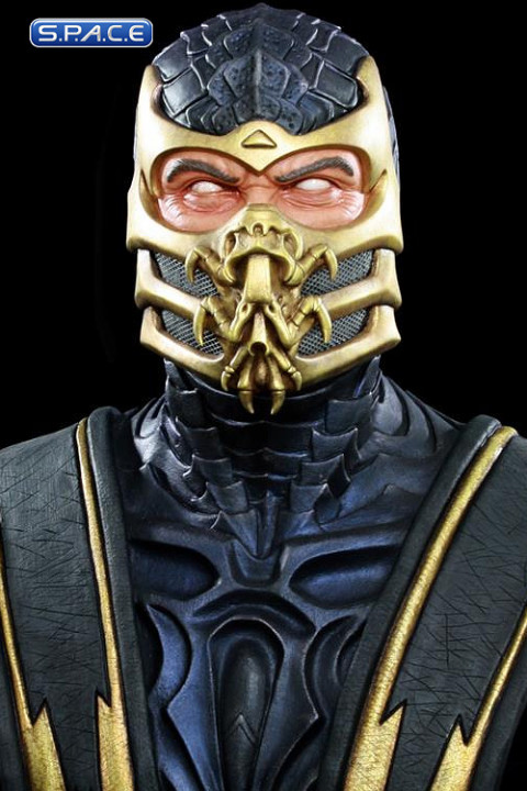 1:1 Scorpion Life-Size Bust (Mortal Kombat)