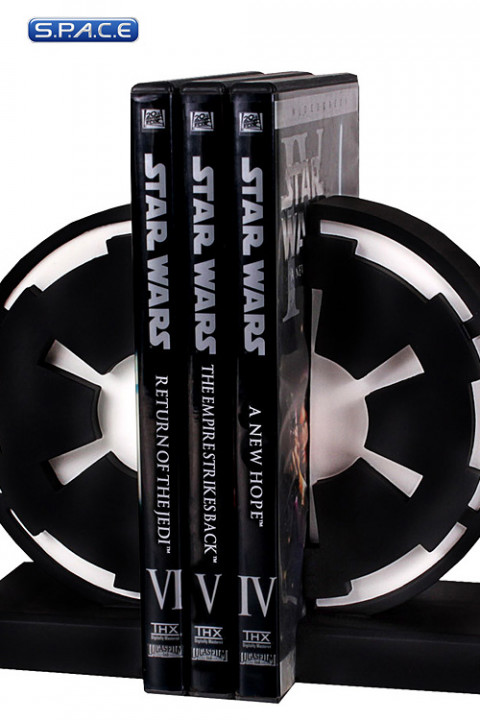 Imperial Emblem Bookends (Star Wars)