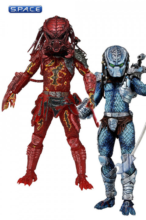 Set of 2: Hive Wars and Lava Planet Predator (Predators Series 10)