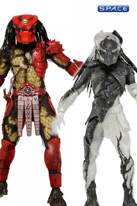 Set of 2: Big Red and Falconer (Mid-Cloaked) Predator (Predators Series 7)