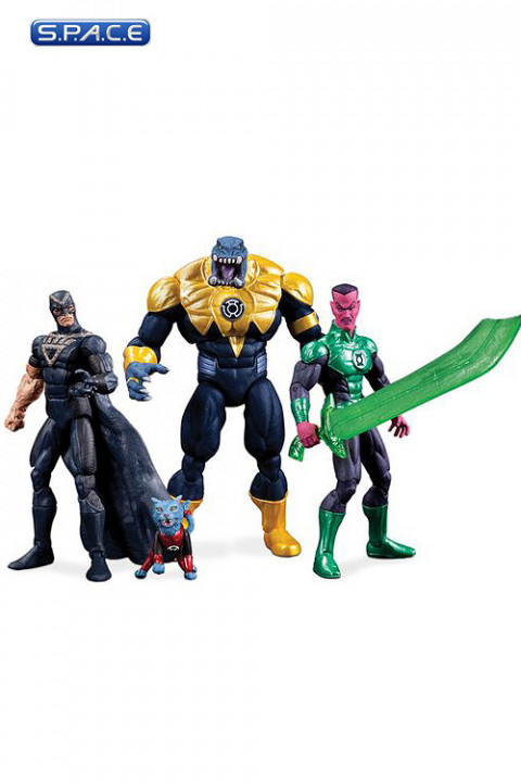 Superheroes of Green Lantern 4-Pack SDCC 2013 Exclusive (DC Comics)