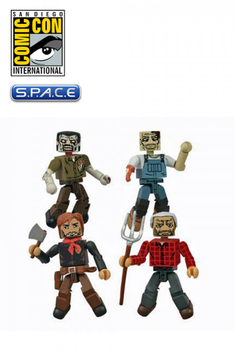 Hershels Farm Minimates Box Set SDCC 2013 Exclusive (The Walking Dead)