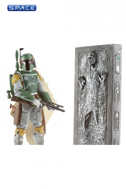 6 Boba Fett and Han Solo in Carbonite SDCC 2013  / SWCEII Exclusive (Star Wars The Black Series)