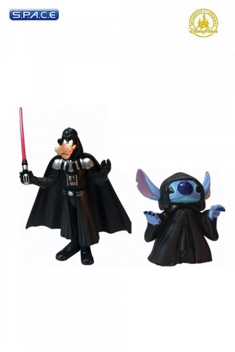 Stitch and Goofy as Emperor Palpatine and Darth Vader 2-Pack (Star Tours)