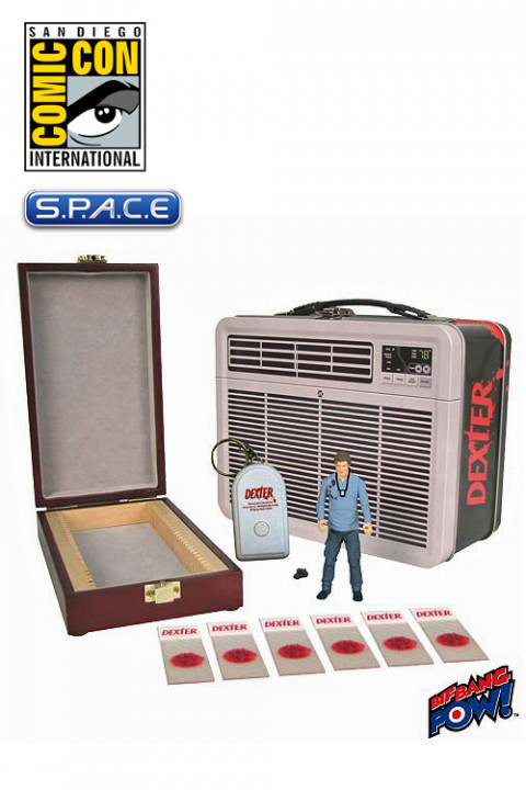 Dexter in Tin Tote with Blood Slide Box SDCC 2013 Exclusive (Dexter)