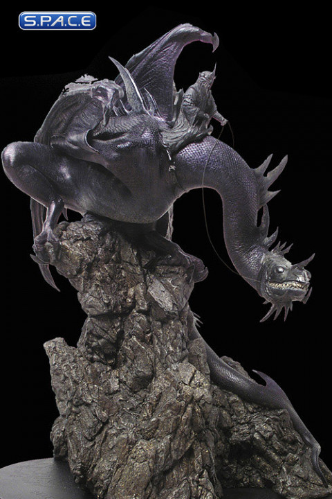 Fell Beast with Morgul Lord Witch-King Statue (The Lord of the Rings)