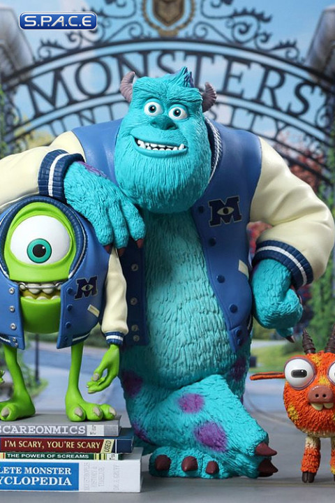 Mike, Sulley & Archie Vinyl Collectible Set - Deluxe Version (Monsters University)