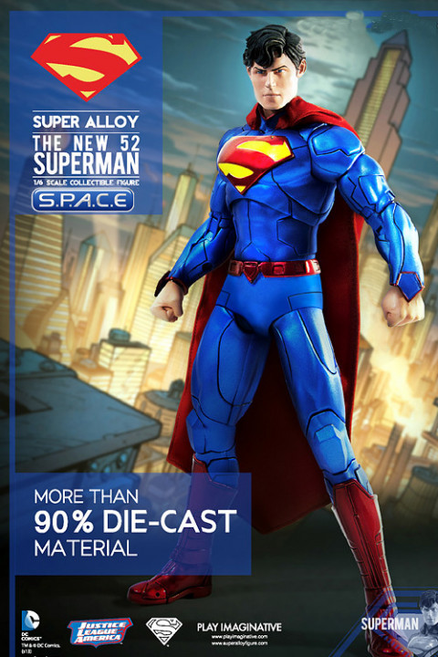 1/6 Scale The New 52 Superman (Super Alloy)