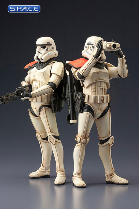 1/10 Scale Sandtrooper 2-Pack ARTFX+ (Star Wars)