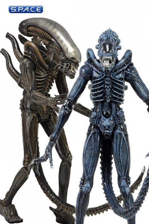 Set of 2: 1979 Alien & Aliens Warrior (Aliens Series 2)